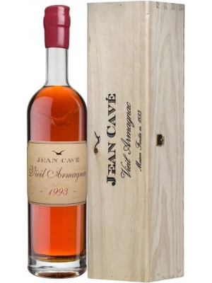Арманьяк Jean Cave, Vieil Armagnac AOC, wooden box 1993 0.7 л