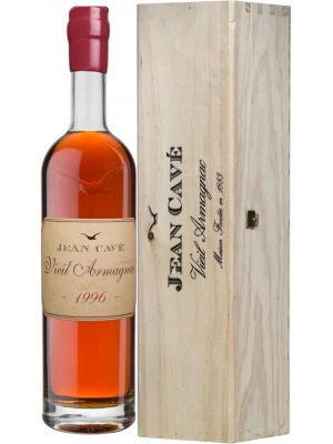 Арманьяк Jean Cave, Vieil Armagnac AOC, wooden box 1996 0.7 л