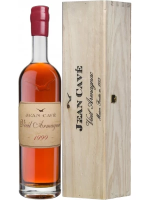 Арманьяк Jean Cave, Vieil Armagnac AOC, wooden box 1999 0.7 л
