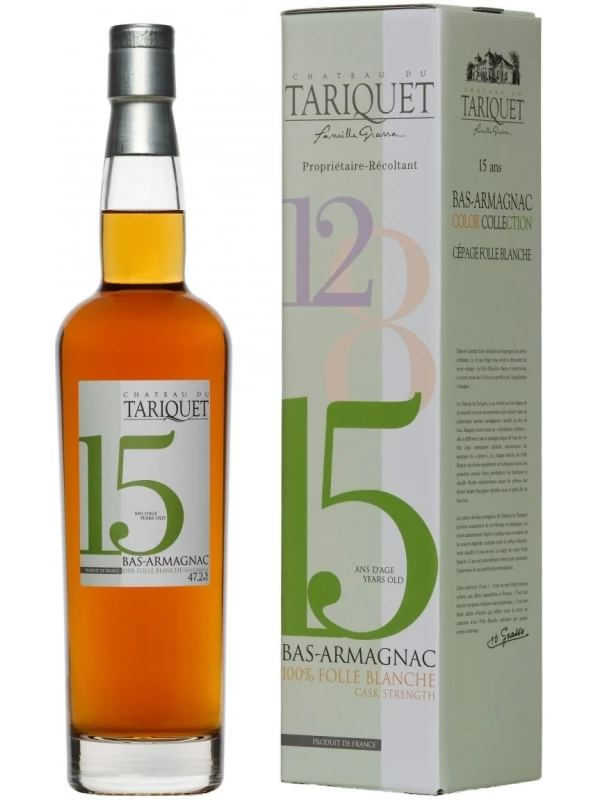 Chateau du Tariquet Folle Blanche 15 years, Bas-Armagnac AOC, gift box