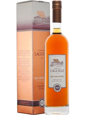 Арманьяк Domaine Laguille, Bas-Armagnac AOC, gift box 2000 0.7 л