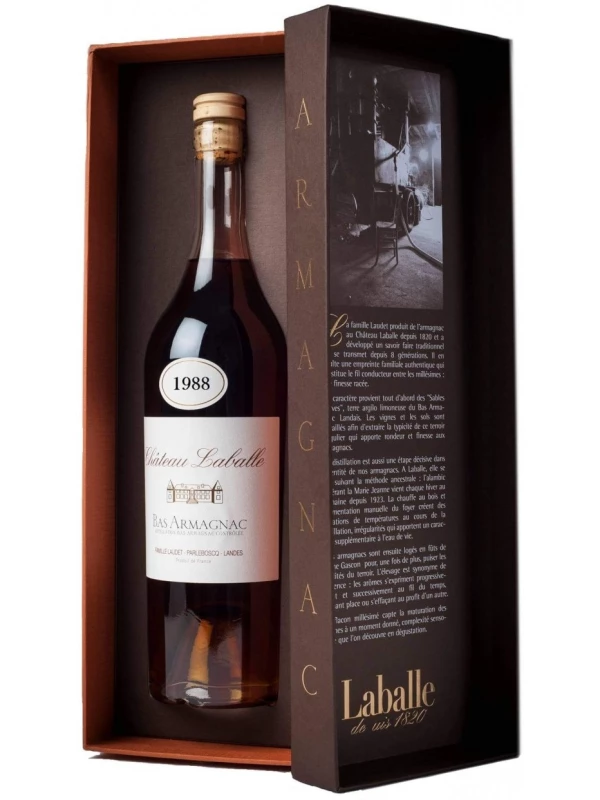 Chateau Laballe, Vintage, Bas Armagnac AOC, gift box