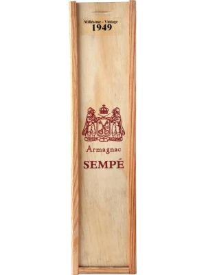 Арманьяк Millesime, Armagnac AOC, wooden box 1949 0.5 л