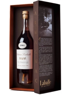 Арманьяк Chateau Laballe, Vintage, Bas Armagnac AOC gift box 1964 0.5 л