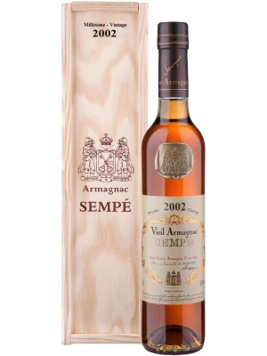 Арманьяк Millesime, Armagnac AOC wooden box 2002 0.5 л