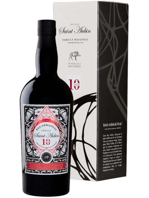 Saint Aubin 10 Age, Bas-Armagnac AOC, gift box