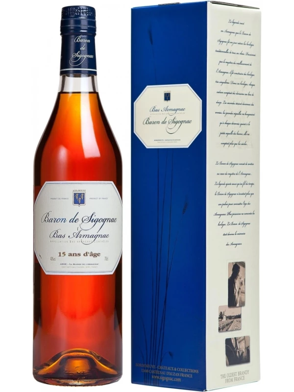 Baron de Sigognac 15 ans d'age, gift box
