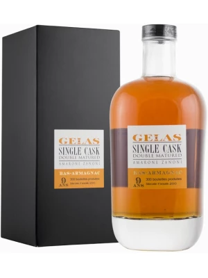 Арманьяк Gelas, Single Cask 9 Ans, gift box 0.7 л