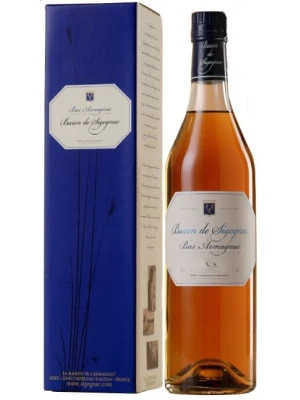 Арманьяк Baron de Sigognac VS, gift box 0.7 л