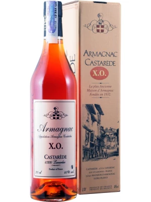 Арманьяк Castarede, Castarede XO, Armagnac AOC, gift box 0.7 л