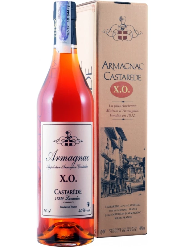 Castarede, Castarede XO, Armagnac AOC, gift box