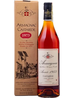 Арманьяк Castarede Armagnac AOC, gift box 1973 0.7 л