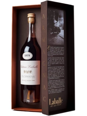 Арманьяк Chateau Laballe, Vintage, Bas Armagnac AOC gift box 1978 0.5 л