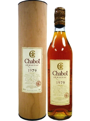 Арманьяк Chabot gift tube 1979 0.7 л