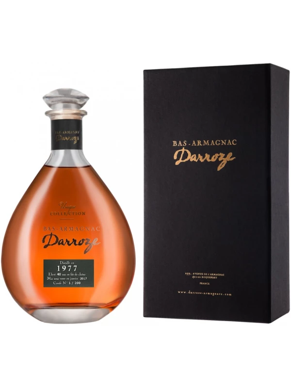 Darroze, Bas-Armagnac Domaine de La Poste, in decanter & gift box