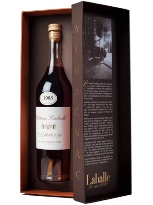 Арманьяк Chateau Laballe, Vintage, Bas Armagnac AOC gift box 1985 0.5 л