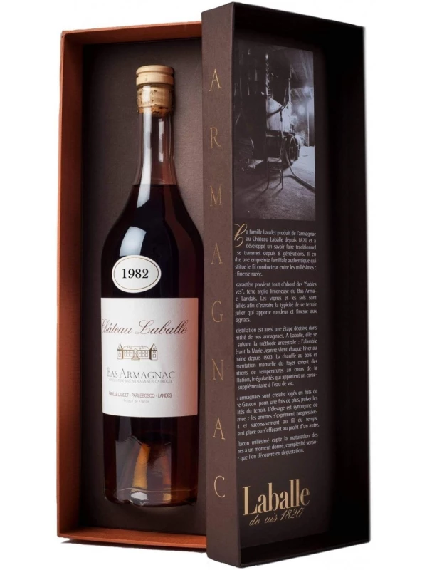 Chateau Laballe, Vintage, Bas Armagnac AOC, gift box