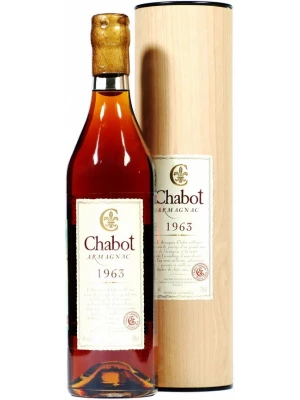 Арманьяк Chabot, gift tube 1963 0.7 л