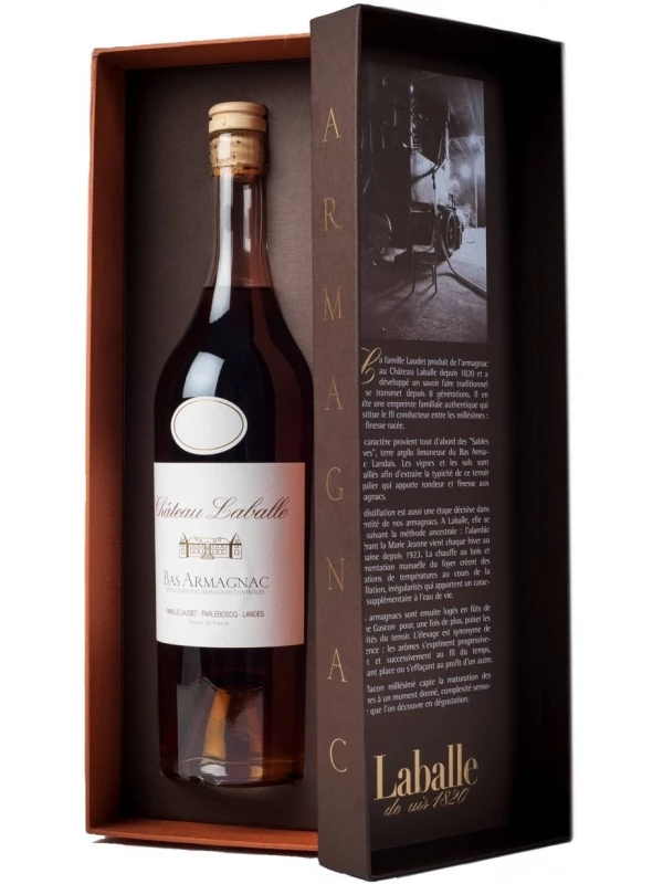 Chateau Laballe, Vintage, Bas Armagnac AOC, gift box