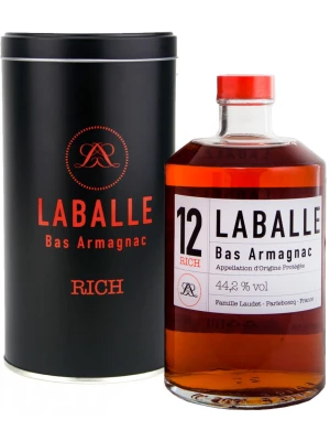Арманьяк Laballe, 12 Rich, Bas Armagnac AOC, gift box 0.5 л