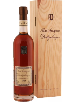 Арманьяк Dartigalongue, Bas Armagnac AOC wooden box 1965 0.5 л