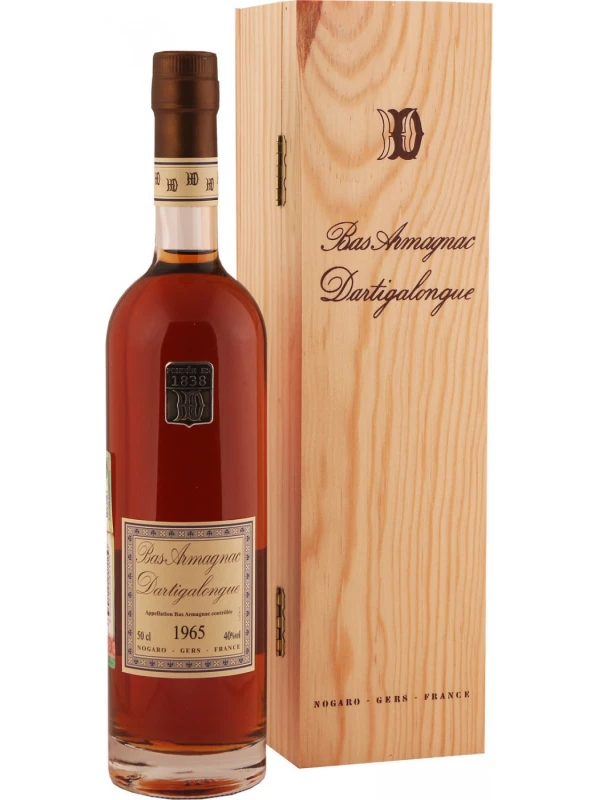 Dartigalongue, Bas Armagnac AOC wooden box
