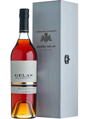 Арманьяк Gelas, Bas Armagnac, White wooden box 1974 0.7 л