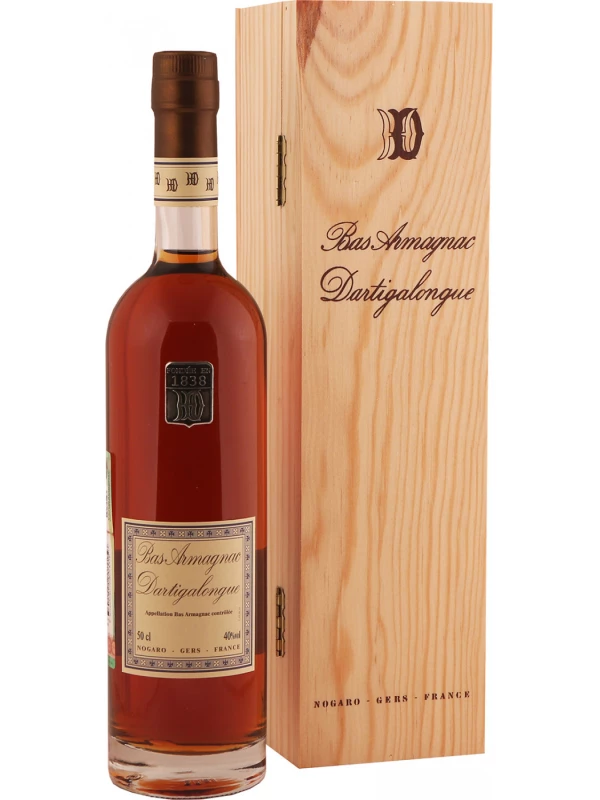 Dartigalongue, Bas Armagnac AOC wooden box