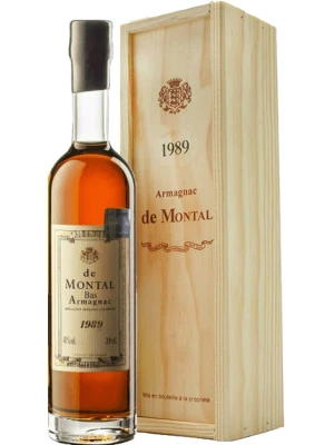Арманьяк Armagnac de Montal gift box 1989 0.2 л