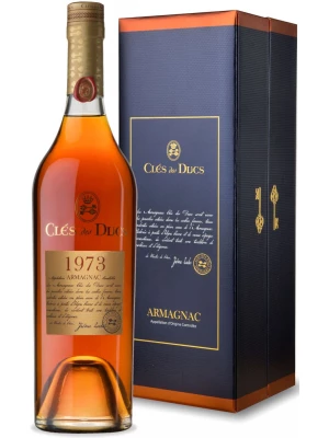 Арманьяк Cles des Ducs Millesime, Armagnac AOC, gift box 1973 0.7 л