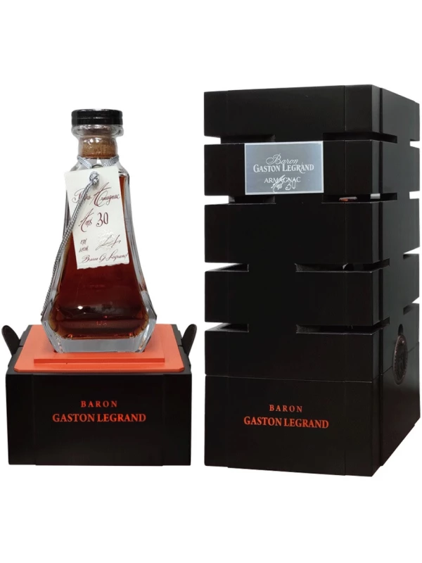 Baron G. Legrand 30 ans, Bas Armagnac AOC, in decanter & gift box