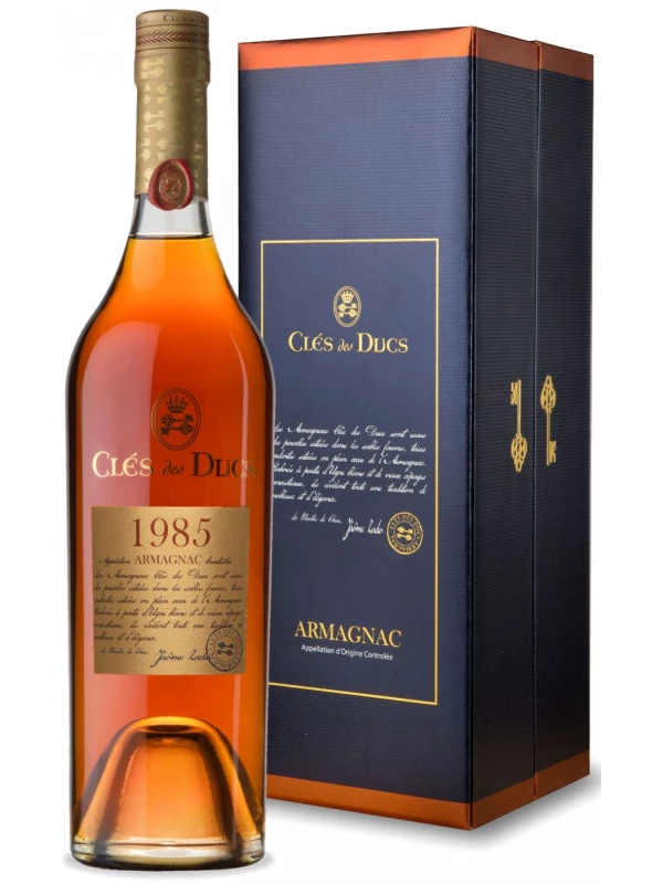 Cles des Ducs Millesime, Armagnac AOC, gift box