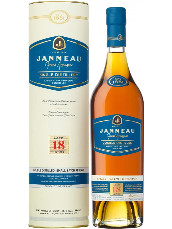 Janneau 18 Years Old, in tube