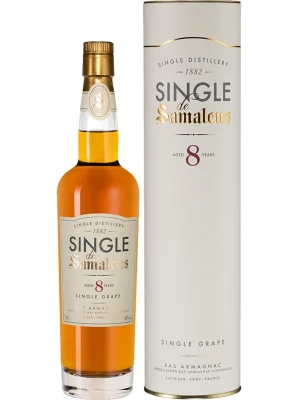 Арманьяк Single de Samalens 8 Years Old, Bas Armagnac AOC, in tube 0.7 л