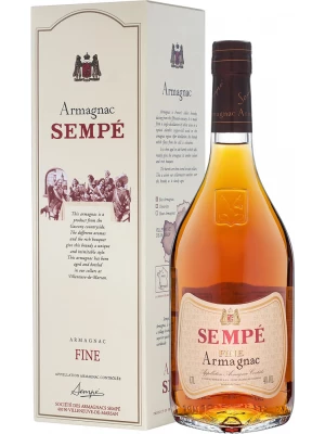 Арманьяк Armagnac Sempe Fine, gift box 0.7 л