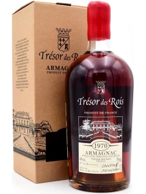 Арманьяк Vinet-Delpech, Tresor des Rois Armagnac AOC gift box 1970 0.7 л