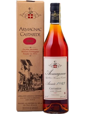 Арманьяк Castarede Armagnac AOC, gift box 1983 0.7 л