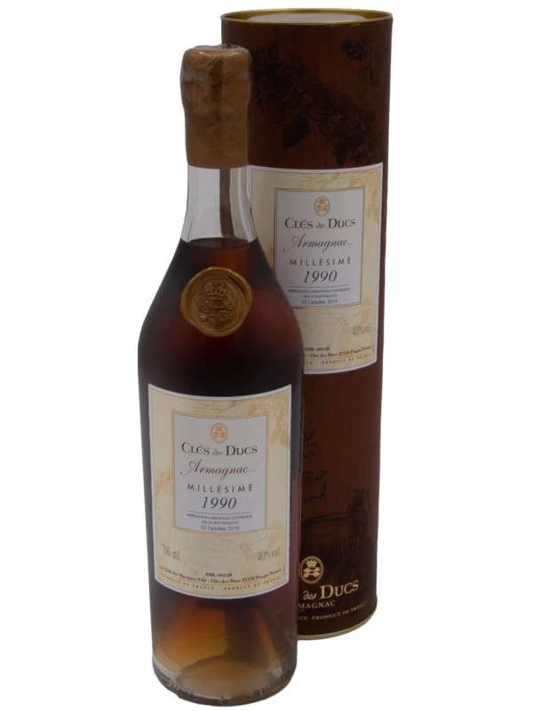 Cles des Ducs Millesime, Armagnac AOC, gift box