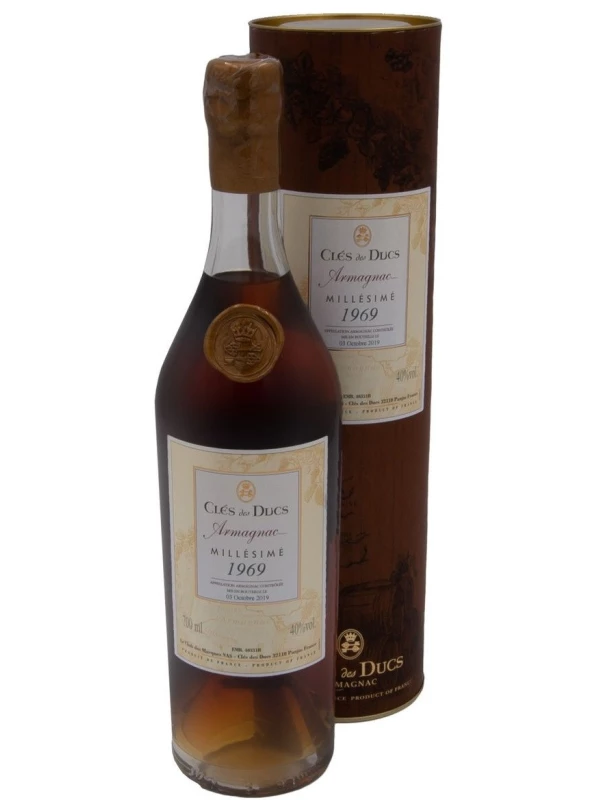 Cles des Ducs Millesime, Armagnac AOC, gift box