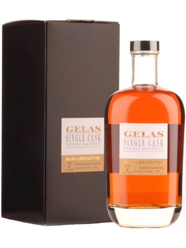 Gelas, Single Cask 7 ans, gift box