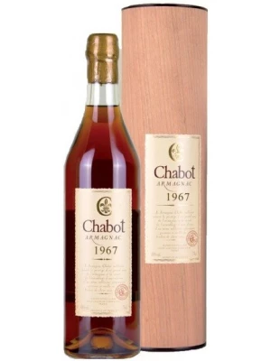 Арманьяк Chabot gift tube 1967 0.7 л