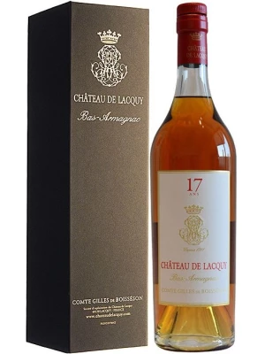 Арманьяк Chateau de Lacquy, Bas-Armagnac 17 Ans, gift box 0.7 л