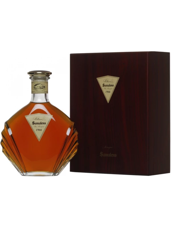 Samalens, Millesime Bas Armagnac, wooden box