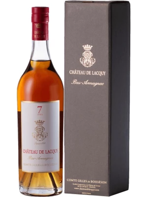 Арманьяк Chateau de Lacquy, Bas-Armagnac 7 Ans, gift box 0.7 л