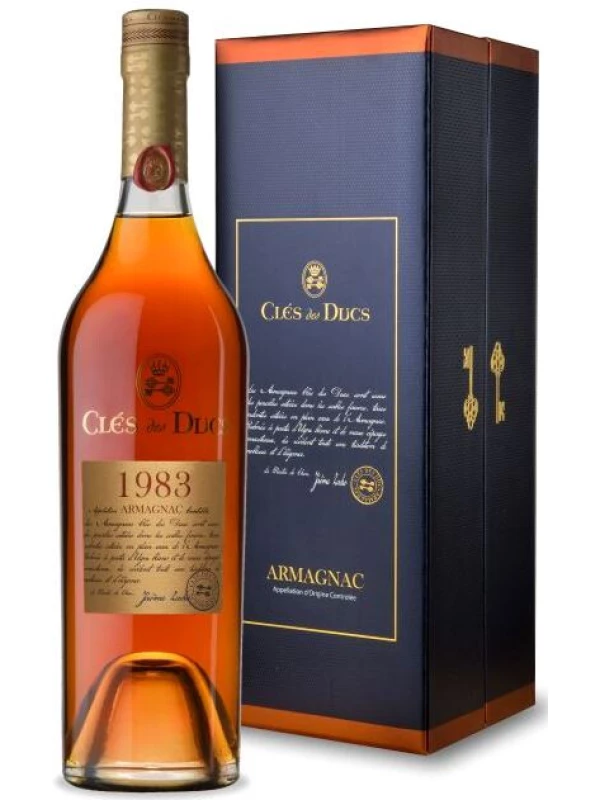 Cles des Ducs Millesime, Armagnac AOC, gift box