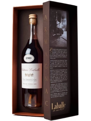 Арманьяк Chateau Laballe, Vintage, Bas Armagnac AOC gift box 1989 0.5 л