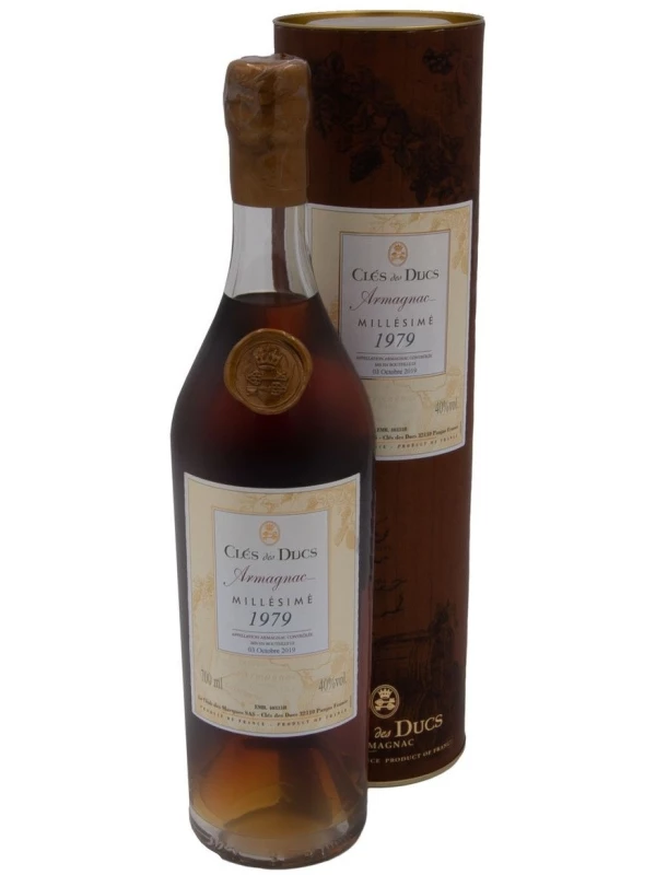 Cles des Ducs Millesime, Armagnac AOC, gift box