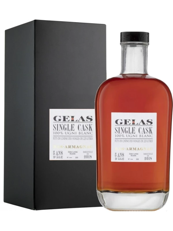Gelas, Single Cask 5 Ans, gift box