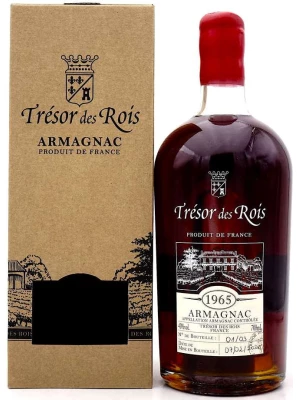 Арманьяк Vinet-Delpech, Tresor des Rois Armagnac AOC gift box 1965 0.7 л