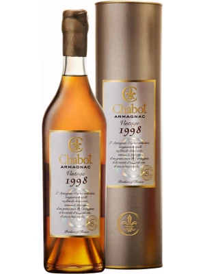 Арманьяк Chabot gift tube 1998 0.7 л